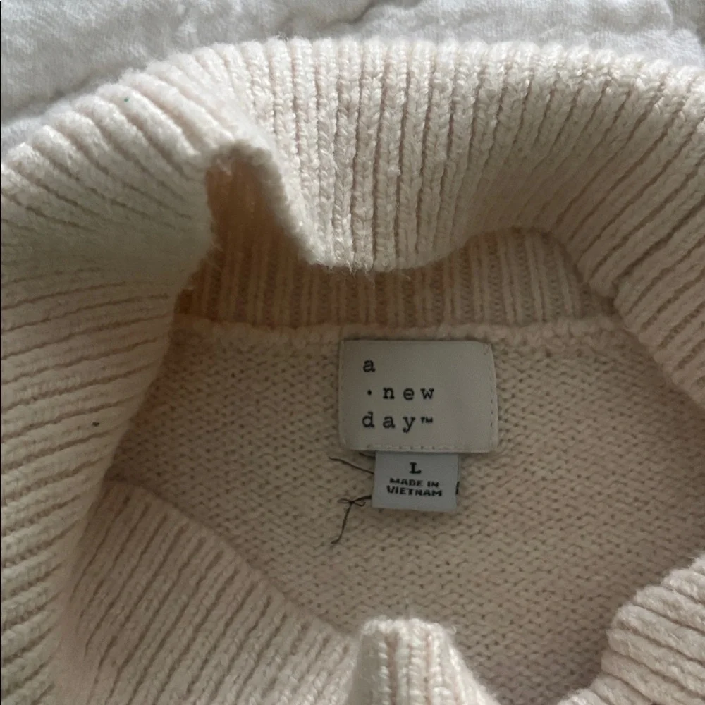 a new day Cream Cowl Neck Sweater - Picture 4 of 5